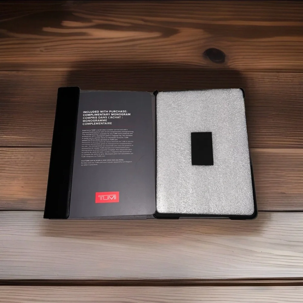 TUMI Leather Rotating Folio Case For iPad Air 2 9.7